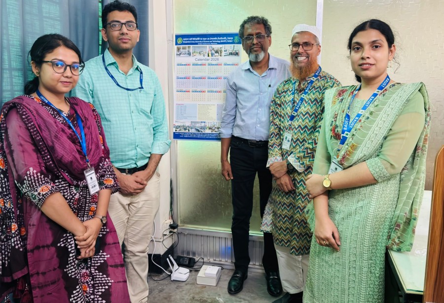 BLCA installation at BAUST, Saidpur, Nilphamari
